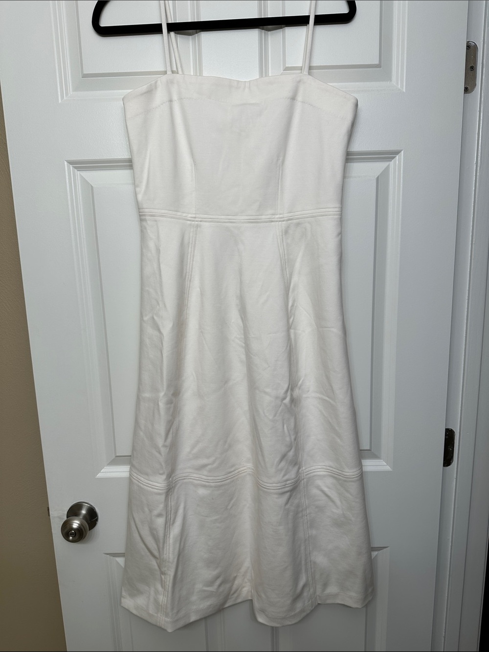 NWT Everlane Dream Everywhere Dress in Bone | Spaghetti Strap A-Line Dress
